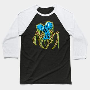 Creepy Bone Monster Baseball T-Shirt